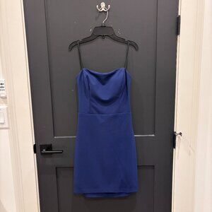 NEVER WORN Strapless Navy B Darlin Dress Sizes 11/12